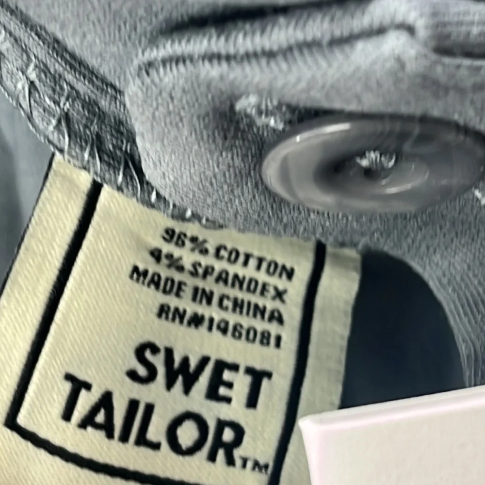 NEW Swet Tailor 29, 34 The Everyday Chino Short Grey‎
